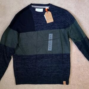 Weatherproof Vintage Color Block Sweater